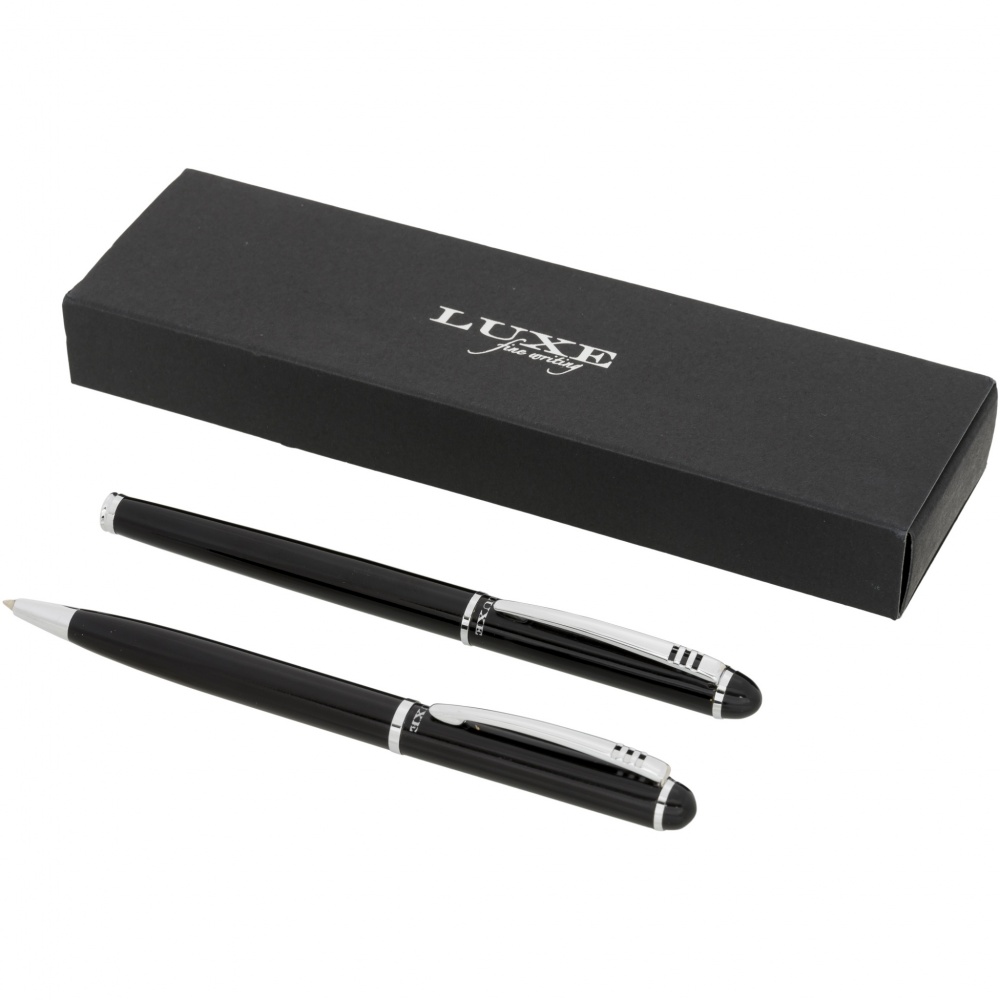 Logo trade promotional items picture of: Andante duo pen gift set