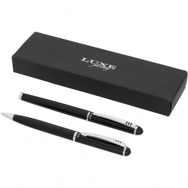 Logo trade promotional giveaways picture of: Andante duo pen gift set