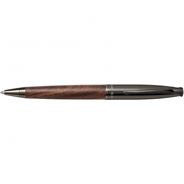 Logo trade promotional item photo of: Loure wood barrel ballpoint pen