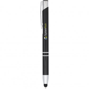 Logotrade promotional giveaways photo of: Moneta anodized aluminium click stylus ballpoint pen