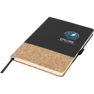 Logo trade promotional products picture of: Evora A5 cork thermo PU notebook