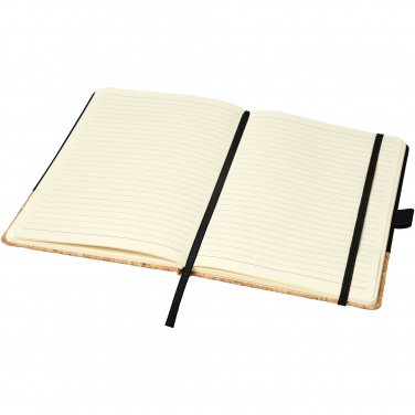 Logo trade promotional items image of: Evora A5 cork thermo PU notebook