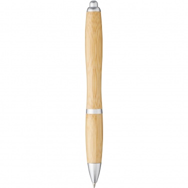 Logo trade promotional gifts picture of: Nash bamboo ballpoint pen