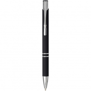 Logo trade business gift photo of: Moneta soft touch ballpoint pen