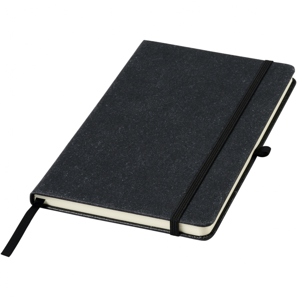 Logo trade advertising product photo of: Atlana leather pieces notebook