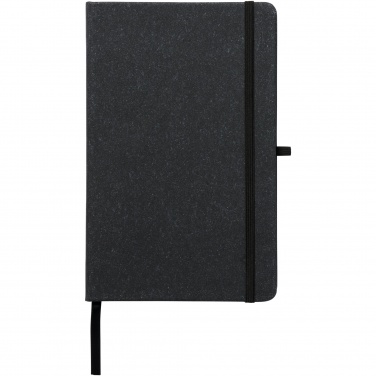 Logo trade promotional item photo of: Atlana leather pieces notebook