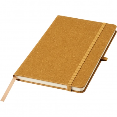 Logo trade promotional gifts picture of: Atlana leather pieces notebook