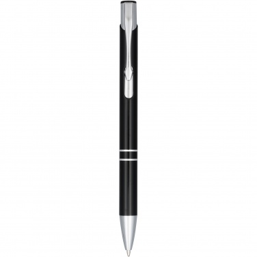 Logotrade advertising products photo of: Moneta anodized aluminium click ballpoint pen