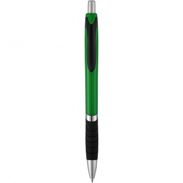 Logotrade promotional merchandise photo of: Turbo ballpoint pen with rubber grip