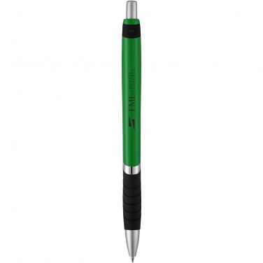 Logotrade promotional item image of: Turbo ballpoint pen with rubber grip