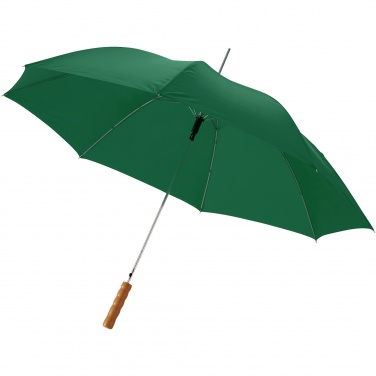 Logo trade advertising product photo of: Lisa 23" auto open umbrella with wooden handle