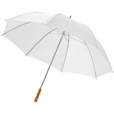 Logo trade advertising products picture of: Karl 30" golf umbrella with wooden handle