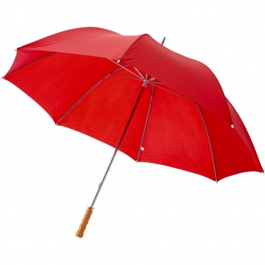 Logo trade advertising product photo of: Karl 30" golf umbrella with wooden handle