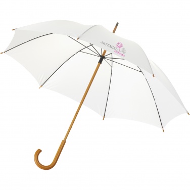 Logotrade advertising product picture of: Jova 23" umbrella with wooden shaft and handle