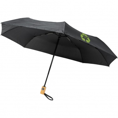 Logo trade promotional product photo of: Bo 21" foldable auto open/close recycled PET umbrella