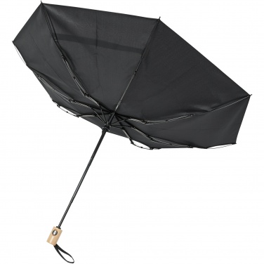 Logo trade promotional gift photo of: Bo 21" foldable auto open/close recycled PET umbrella