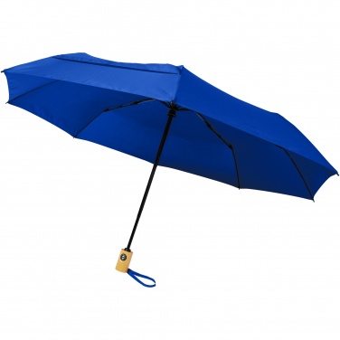 Logotrade advertising product image of: Bo 21" foldable auto open/close recycled PET umbrella