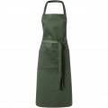 Viera 240 g/m² apron, Forest green