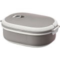 Spiga 750 ml lunch box, Grey / White