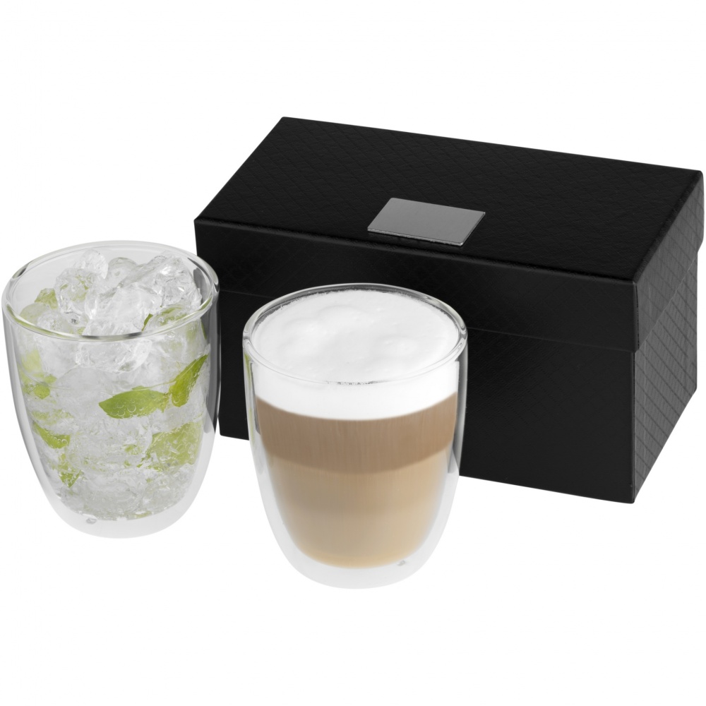 Logo trade promotional gifts image of: Boda 2-piece glass set