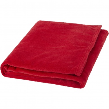 Logotrade advertising product image of: Bay extra soft coral fleece plaid blanket