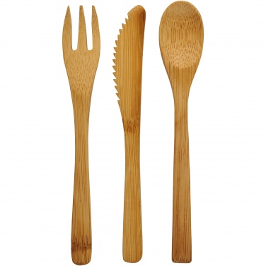 Logo trade corporate gift photo of: Celuk bamboo cutlery set