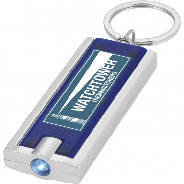 Logotrade promotional item image of: Castor LED keychain light