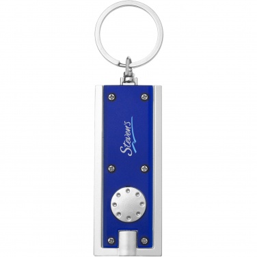 Logo trade promotional products image of: Castor LED keychain light