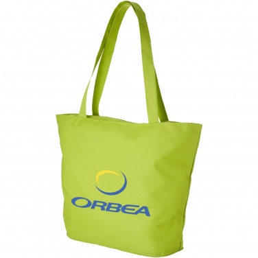 Logo trade promotional giveaways image of: Panama zippered tote bag 20L