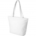 Panama zippered tote bag 20L, White