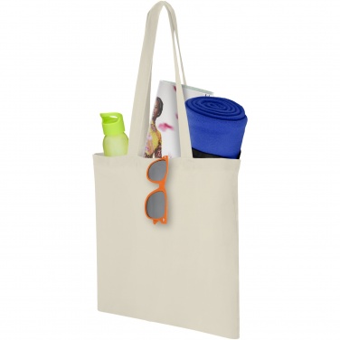 Logo trade promotional items picture of: Carolina 100 g/m² cotton tote bag 7L