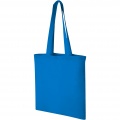 Carolina 100 g/m² cotton tote bag 7L, Process blue