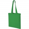 Carolina 100 g/m² cotton tote bag 7L, Bright green