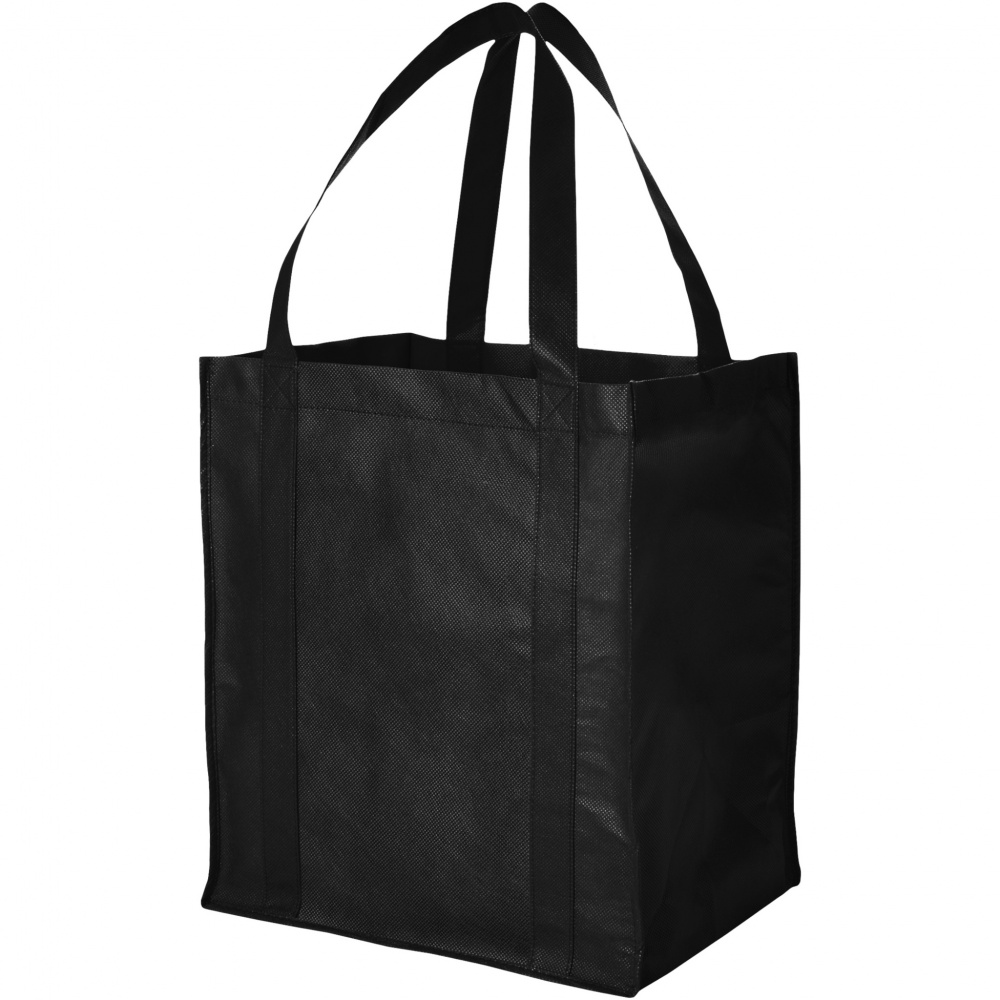 Logo trade promotional giveaway photo of: Liberty bottom board non-woven tote bag 29L