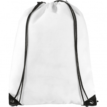 Logo trade business gift photo of: Evergreen non-woven drawstring bag 5L