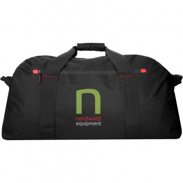 Logo trade promotional merchandise picture of: Vancouver extra large travel duffel bag 75L