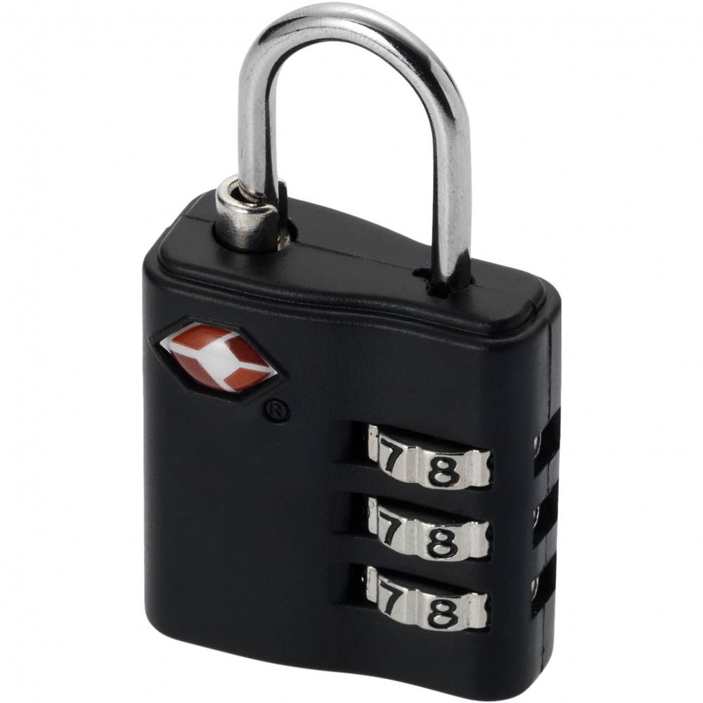 Logo trade promotional gifts image of: Kingsford TSA luggage lock