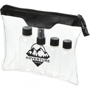 Logo trade promotional giveaways image of: Munich airline approved travel bottle set