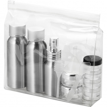 Logo trade promotional giveaways image of: Frankfurt airline approved travel bottle set