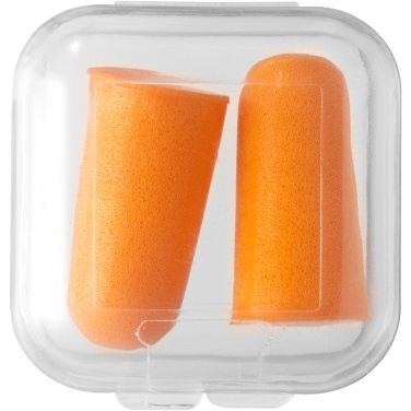 Logo trade promotional merchandise image of: Serenity earplugs with travel case