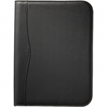 Logotrade promotional giveaway picture of: Ebony A4 zippered portfolio