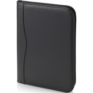 Logo trade advertising products picture of: Ebony A4 zippered portfolio