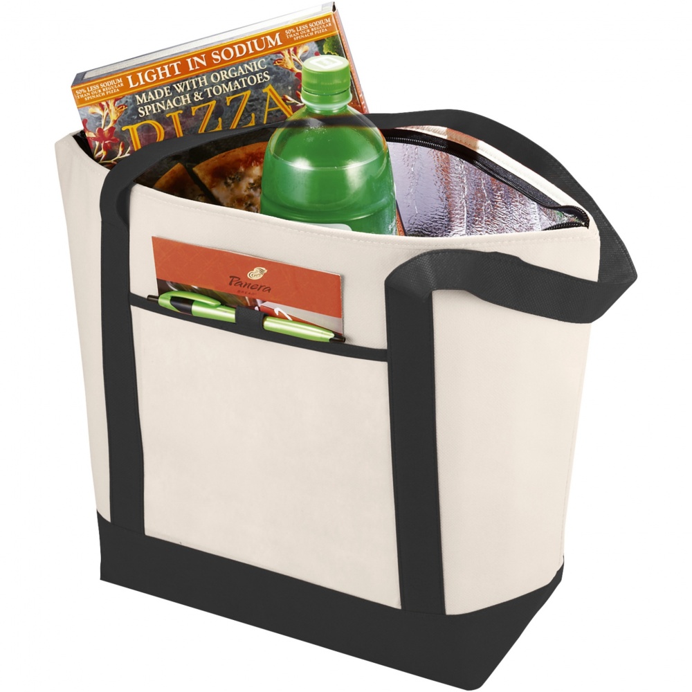 Logo trade promotional products picture of: Lighthouse non-woven cooler tote 21L