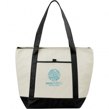 Logo trade promotional giveaway photo of: Lighthouse non-woven cooler tote 21L