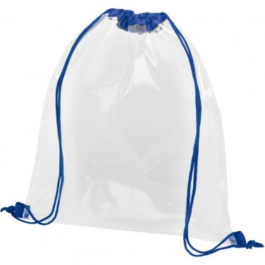 Logotrade advertising product picture of: Lancaster transparent drawstring bag 5L