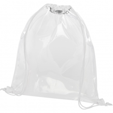 Logotrade promotional merchandise photo of: Lancaster transparent drawstring bag 5L