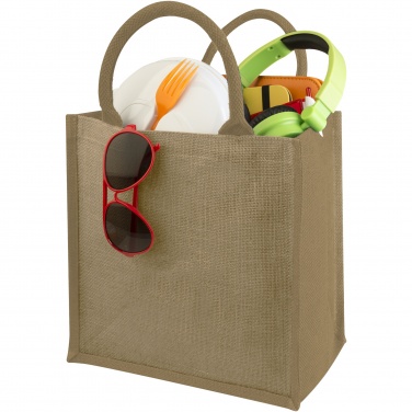 Logo trade promotional items image of: Chennai jute tote bag 16L