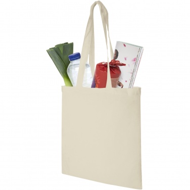 Logo trade promotional gifts image of: Madras 140 g/m² cotton tote bag 7L