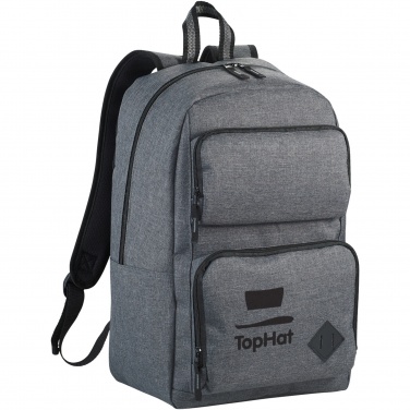 Logo trade promotional giveaway photo of: Graphite Deluxe 15" laptop backpack 20L