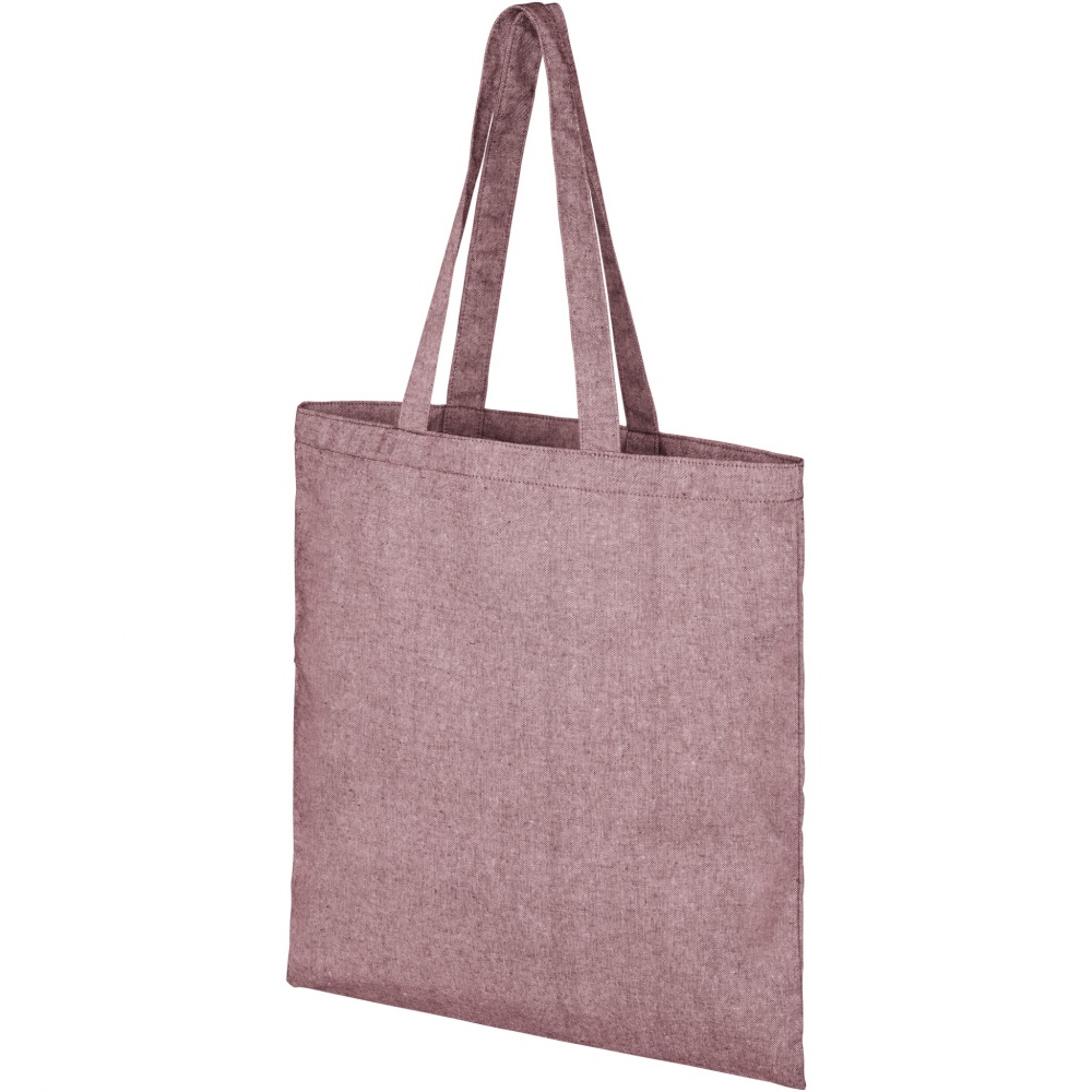 Logotrade promotional giveaway image of: Pheebs 150 g/m² recycled tote bag 7L